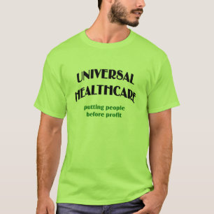 T-shirt Cuidados médicos universais