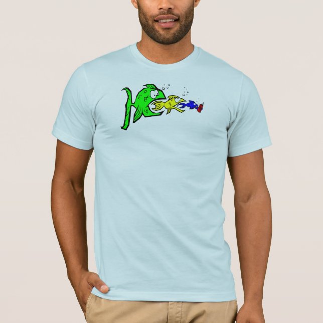 T-shirt Cuidadoso o que você come (Frente)