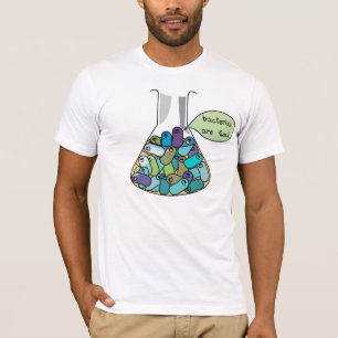 T-shirt Cultura das bactérias
