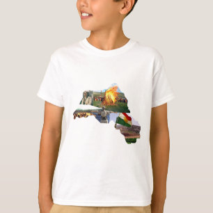 T-shirt cultura do kurdistan