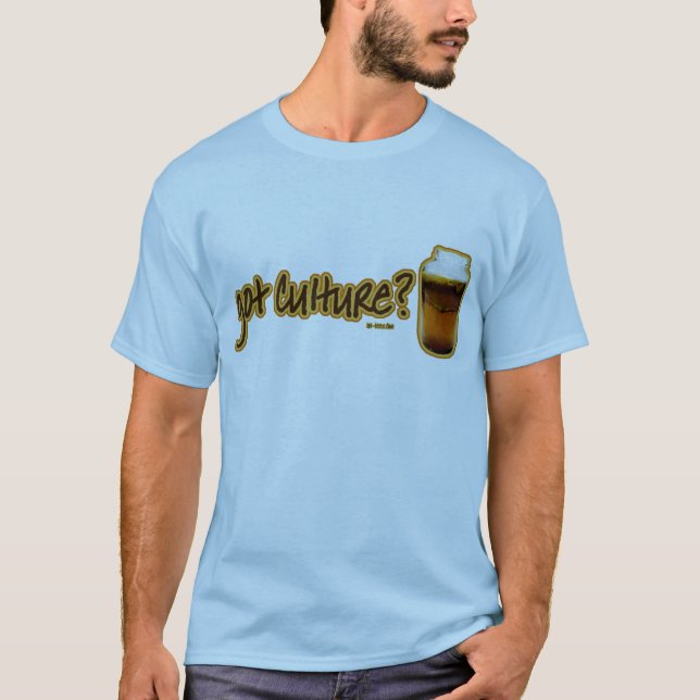 T-shirt Cultura obtida? Kombucha (Frente)