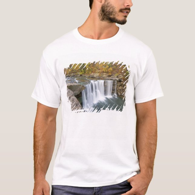 T-shirt Cumberland Falls State Park perto de Corbin Kentuc (Frente)