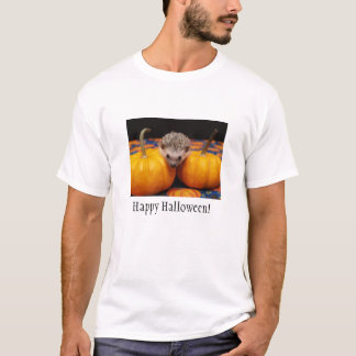 T-shirt Cumprimentos do Dia das Bruxas do ouriço