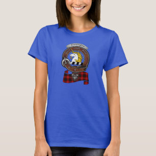 T-shirt Cunningham Clan Crachá Feminino