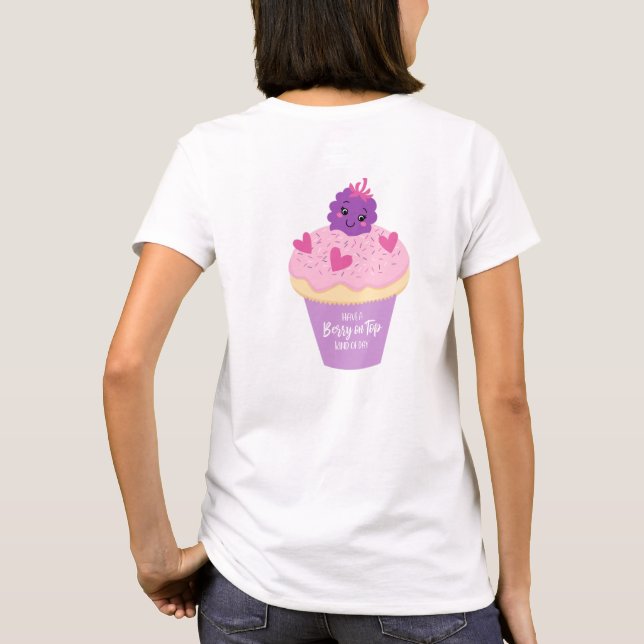 T-Shirt Cupcake Bonito (Verso)