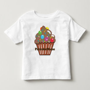 T-shirt Cupcake de Chocolates duplos