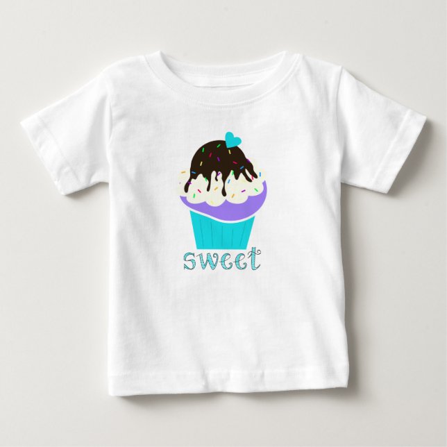T-shirt Cupcake Doce (Frente)