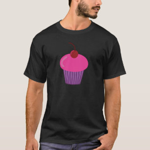 T-Shirt Cupcake Rosa