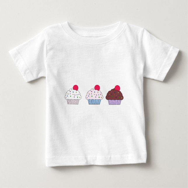 T-shirt Cupcakes (Frente)
