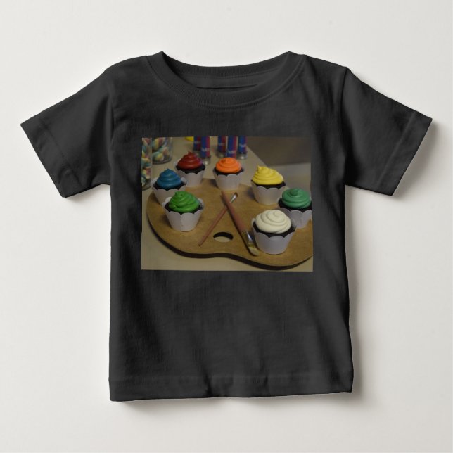 T-shirt Cupcakes Personalizam O Destino (Frente)