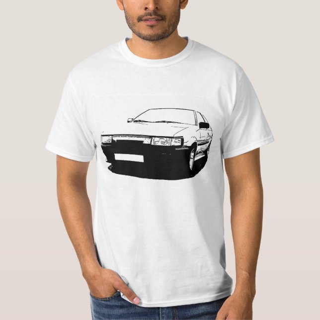 T-shirt Cupé da GT do Corolla AE86 (Frente)