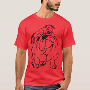 T-Shirt Curiosa Bulldog