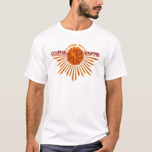 T-shirt Curso do T afligido império - musgo