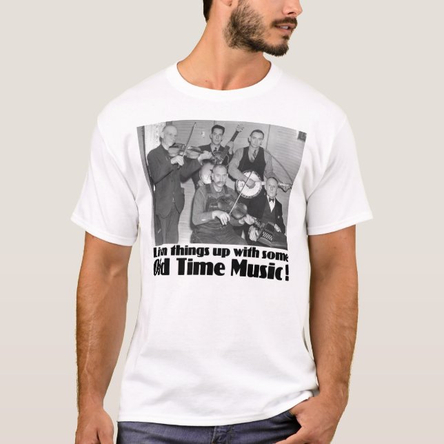 T-shirt curto leve da luva dos homens idosos da (Frente)