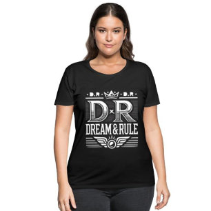 T-Shirt Curvy de Sonho e Regra