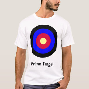 T-shirt customizável 2 do Bullseye do alvo tomado