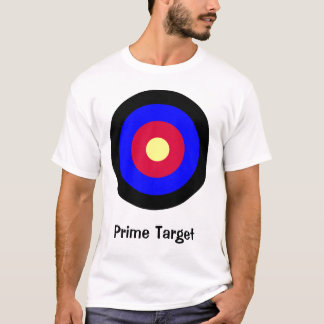T-shirt customizável 2 do Bullseye do alvo tomado