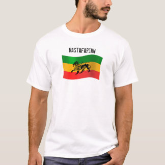 T-shirt CUSTOMIZÁVEL da bandeira de Rasta