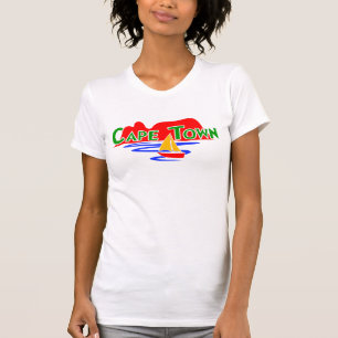 T-shirt customizável das senhoras bonitos de Cape