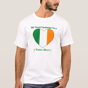 T-shirt customizável de Ireland