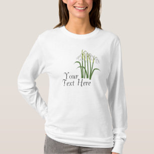 T-shirt customizável de Snowdrop