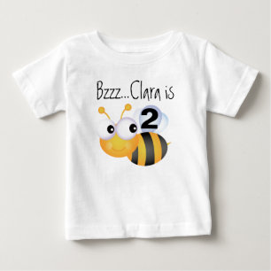 T-shirt customizável do aniversário do zangão d