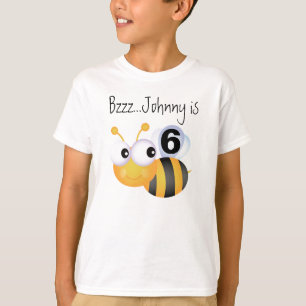 T-shirt customizável do aniversário do zangão d
