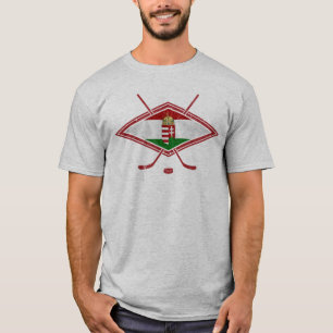 T-shirt customizável do hóquei de Magyarország