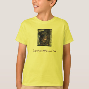 T-shirt customizável dos miúdos