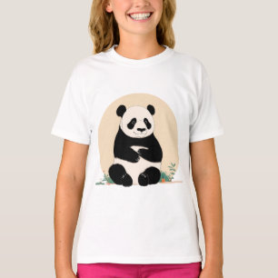 T-Shirt Cute Bamboo Bear