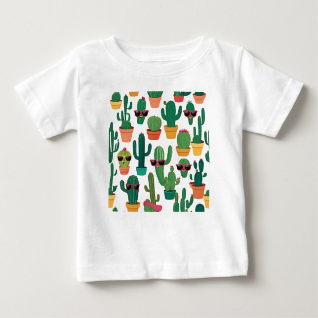 T-Shirt Cute Cactus (Frente)