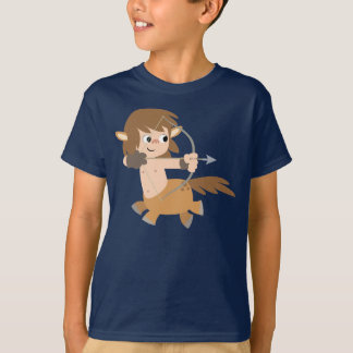 T-Shirt Cute Cartoon Centaur Sagittarius Kids
