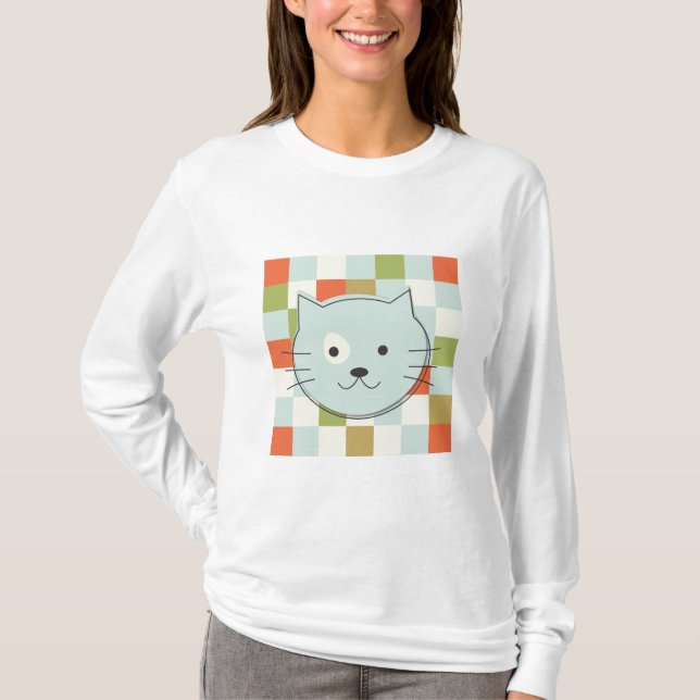 T-shirt Cute Cat (Frente)