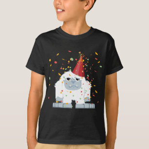T-shirt Cute Confetti Party Yeti