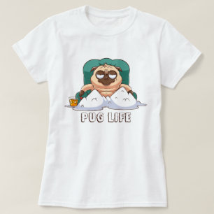 T-Shirt Cute Fat Pug