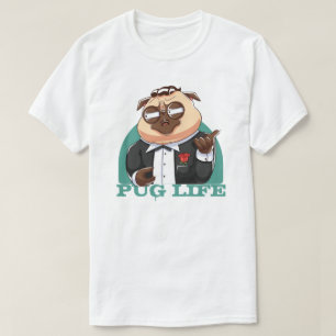 T-Shirt Cute Fat Pug