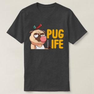 T-Shirt Cute Fat Pug