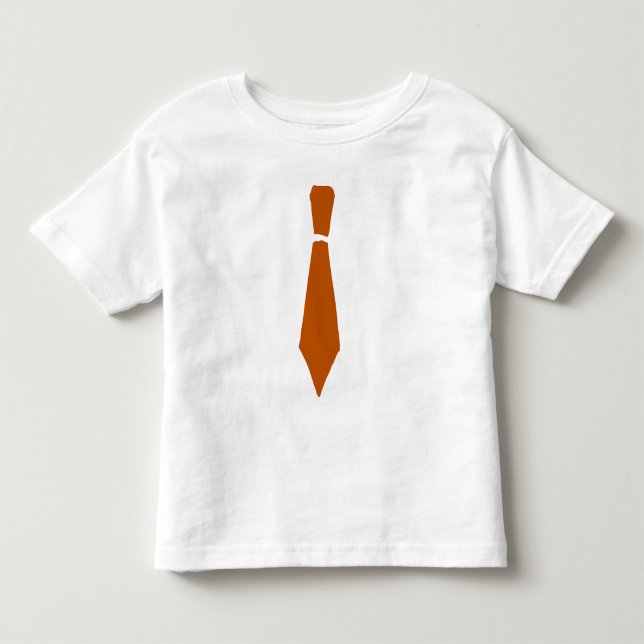 T-Shirt Cute Fke Tie Halloween Toddler (Frente)