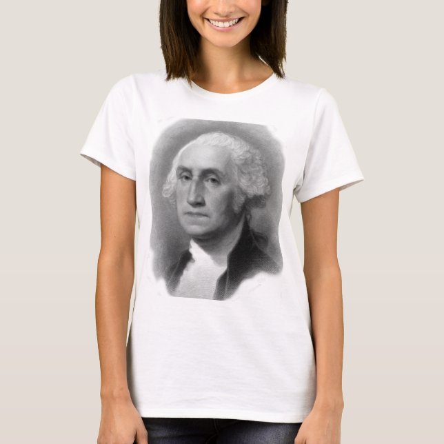 T-shirt Cute George Washington Tee (Frente)