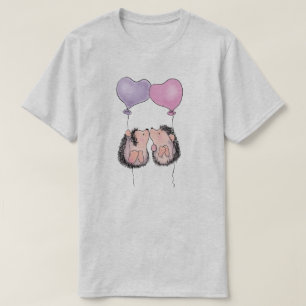 T-Shirt Cute Hedgehogs