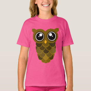 T-Shirt Cute Kawaii Owl