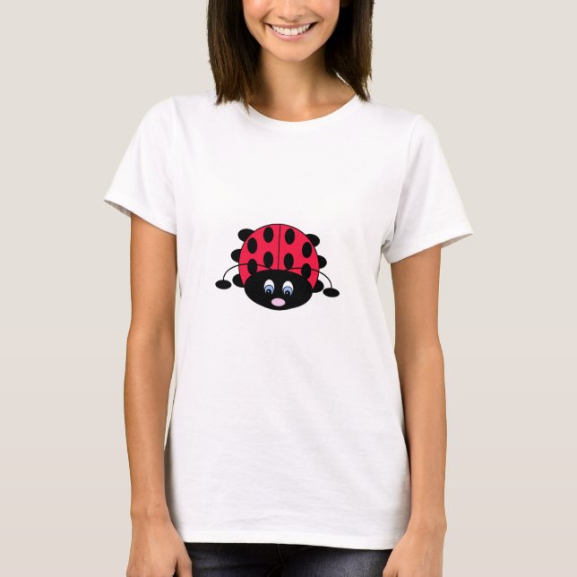 T-Shirt Cute Ladybug (Frente)