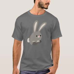 T-Shirt Cute Quiet Cartoon Rabbit