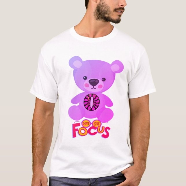 T-Shirt Cute Teddy Bear (Frente)