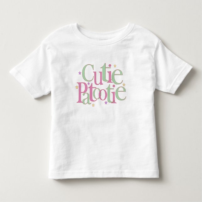 T-shirt Cutie Patootie (Frente)