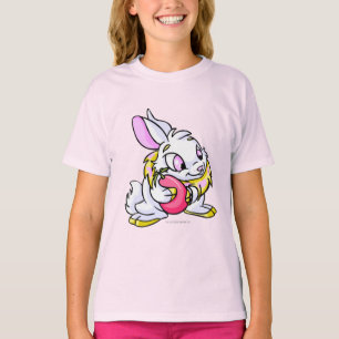 T-shirt Cybunny amarelo que abraça Negg
