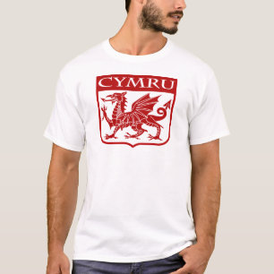 T-shirt Cymru - Wales