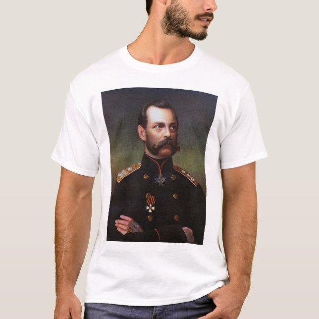T-shirt Czar Alexander II (Frente)