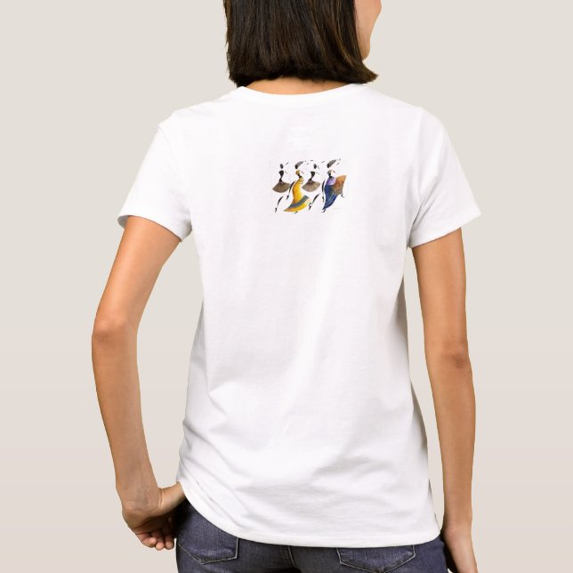 T-shirt D de Bikutsi (Verso)
