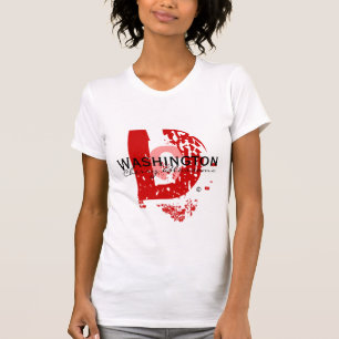 T-shirt D grande (Red-2x)